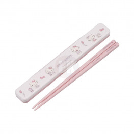 Hello Kitty Chopsticks Kitty-chan 18 cm